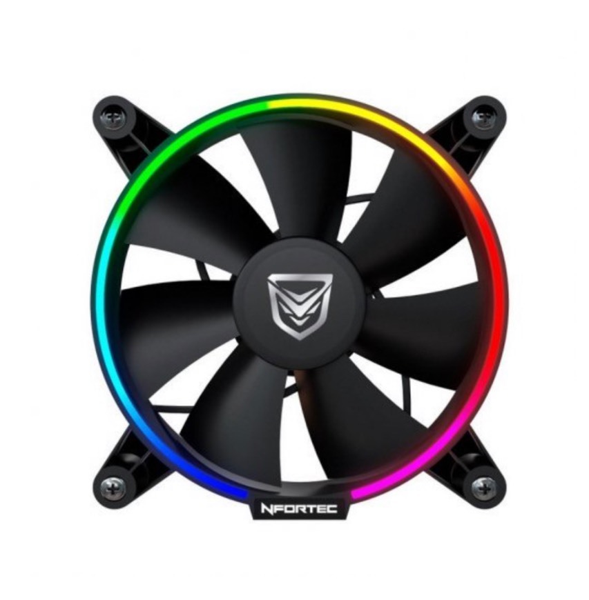 Moda Nfortec Oberon Ventilador RGB 120mm | PcComponentes.com