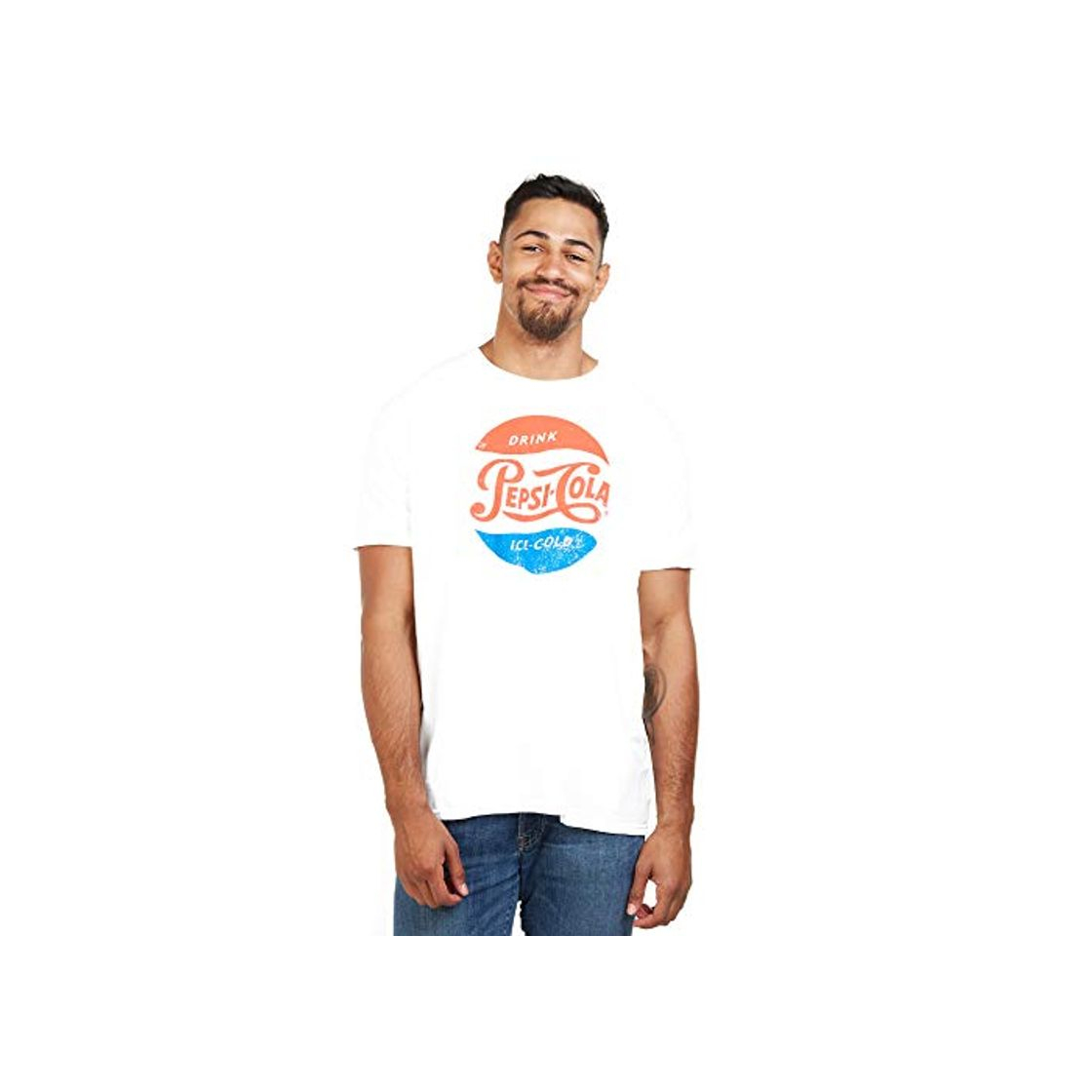 Product Pepsi Ice Cold Camiseta, Blanco