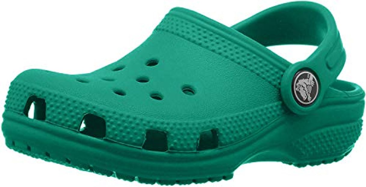 Productos Crocs Classic Clog Kids Roomy fit, Zuecos Unisex niños, Verde