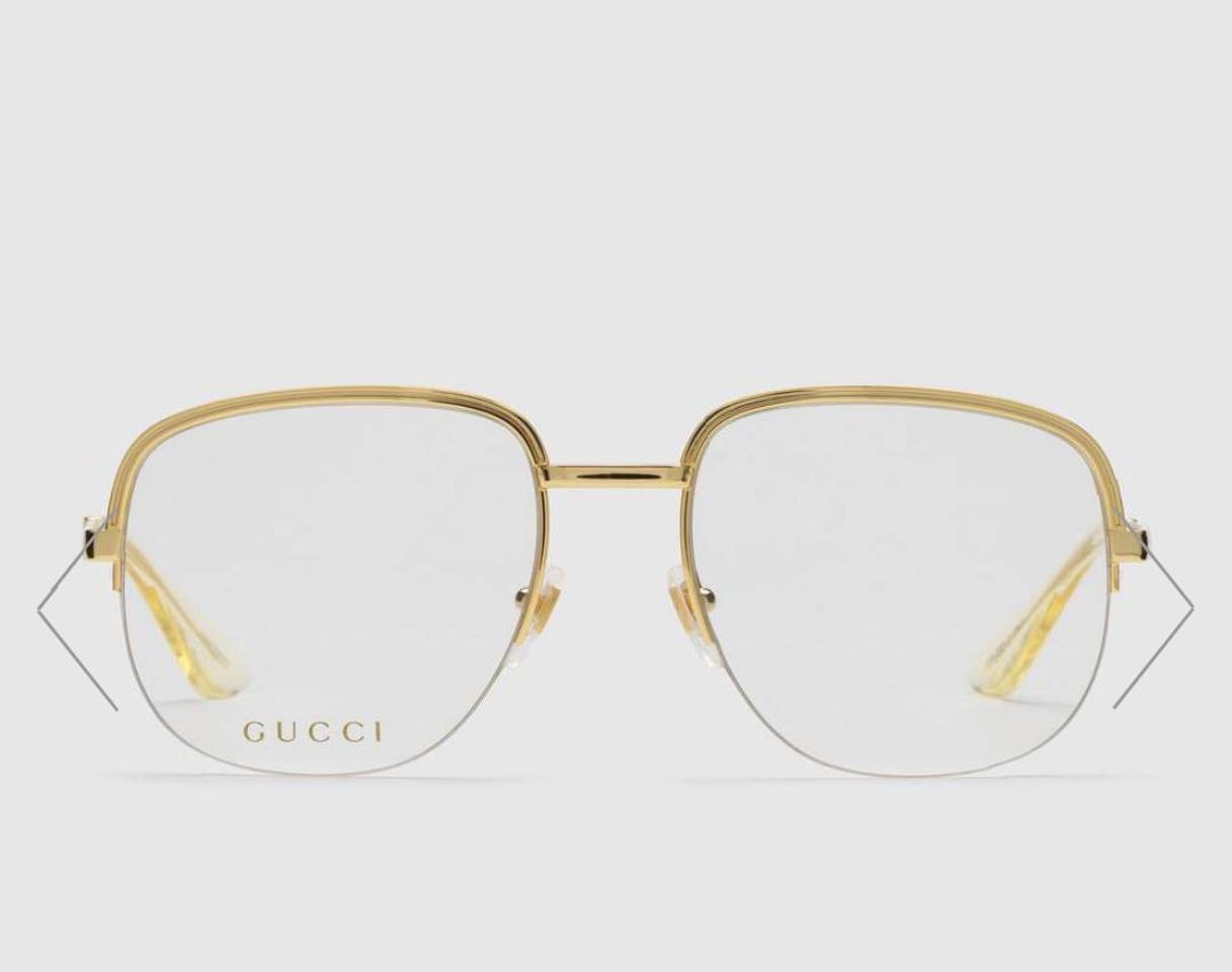 Producto Gold Square metal glasses