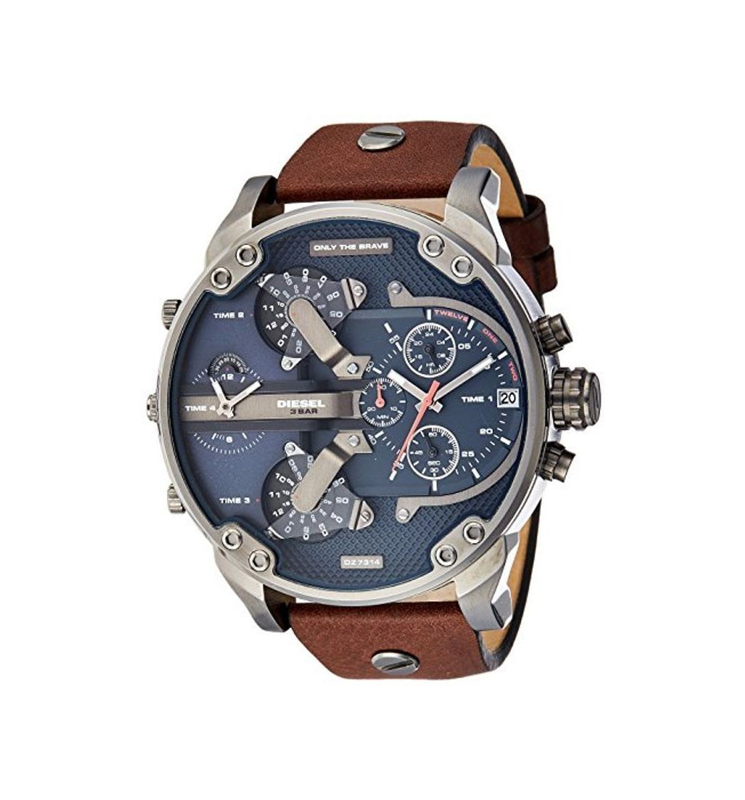 Moda Diesel Reloj Multiesfera para Hombre de Cuarzo con Correa en Ninguno DZ7314