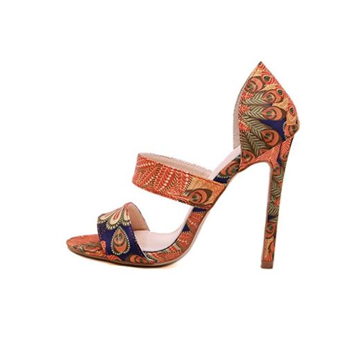 Chaussures pour Femmes Talon Haut Stiletto Printemps 2020 Élégant LuckyGirls Femmes Sandales