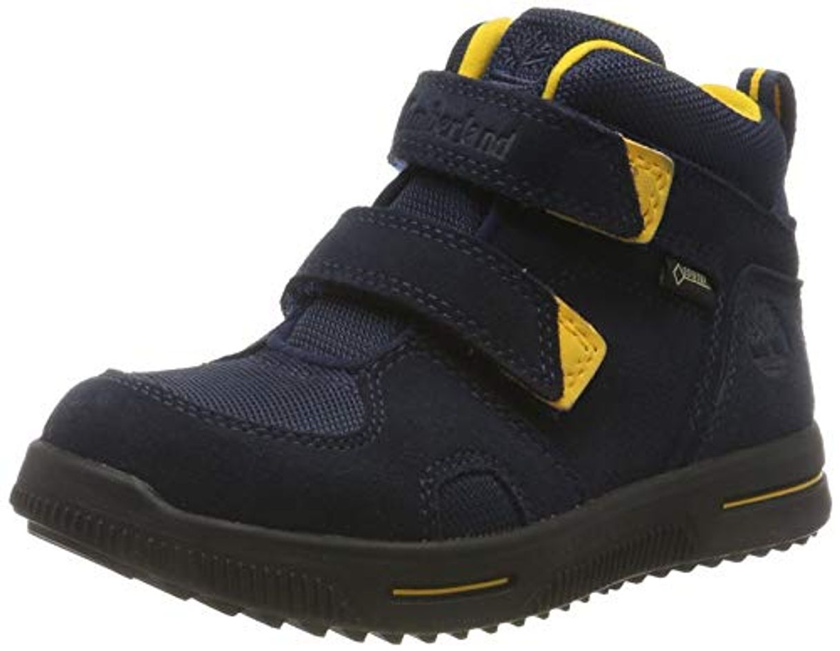 Productos Timberland City Stomper 2 Strap Mid Goretex, Botas Clasicas Unisex-Niño, Azul