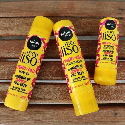 Linha Meu Liso Amido de Milho - Salon Line 