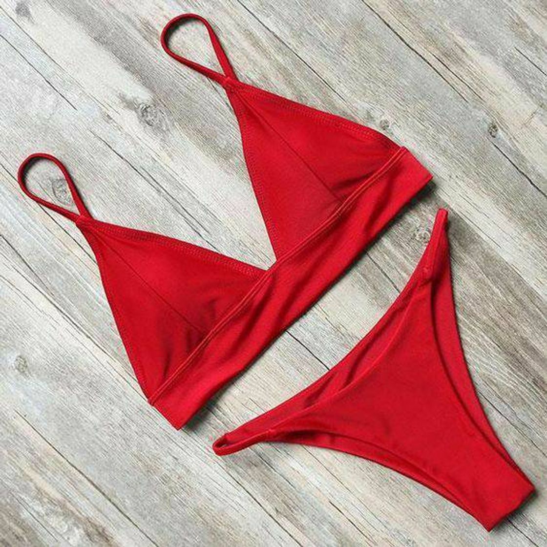 Fashion Perfect Little Red Bikini