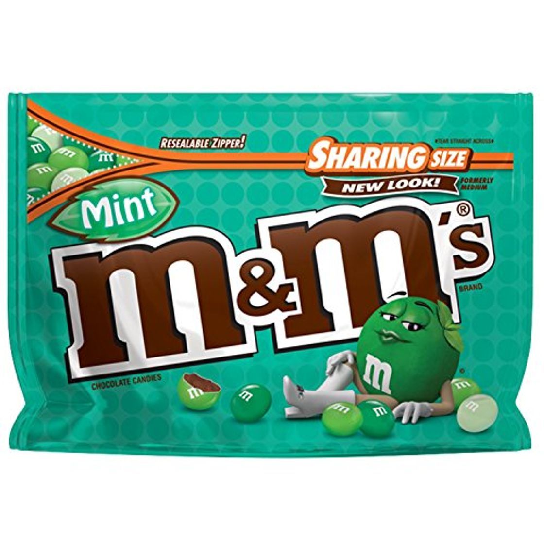 Product M&Ms Mint Dark Chocolate Candies 272.2g Bag ...