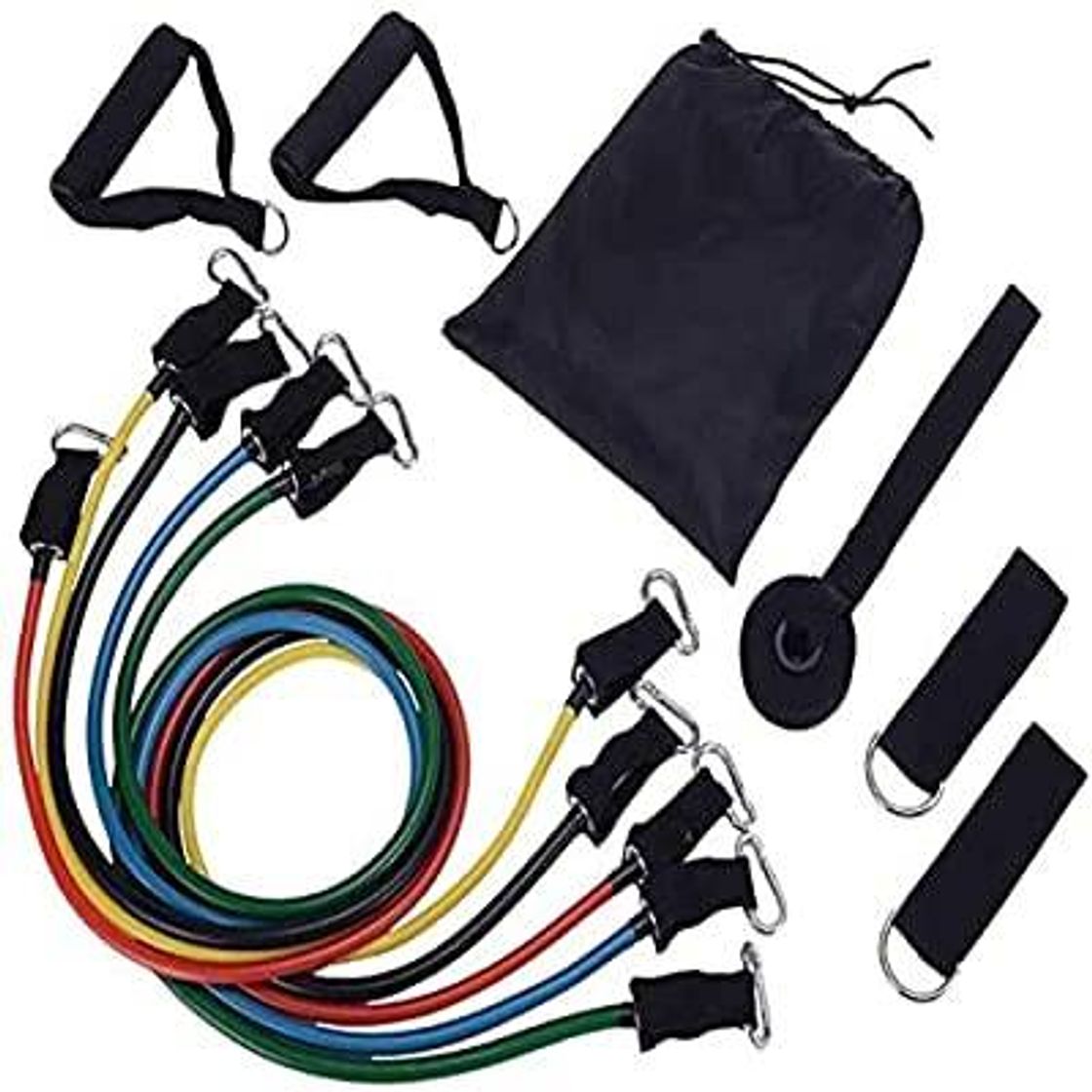 Social Steven Sivell - Juego de 11 bandas de resistencia, 5 bandas 