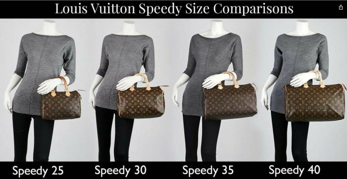 Fashion Tamanhos da speedy da Louis Vuitton