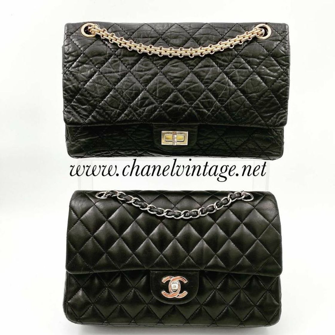 Fashion Bolsa Chanel 2.55 (modelo Reissue e modelo Classic Flap)