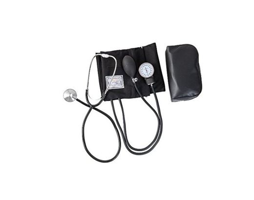 Hensych Home Blood Pressure cuff Kit with Manual Sphygmomanometer Stethoscope and Carrying Case