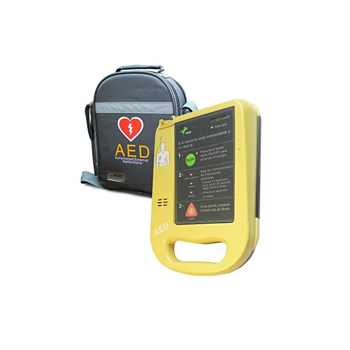 Social Desfibrilador semiautomático AED7000 con autotest totalmente en español