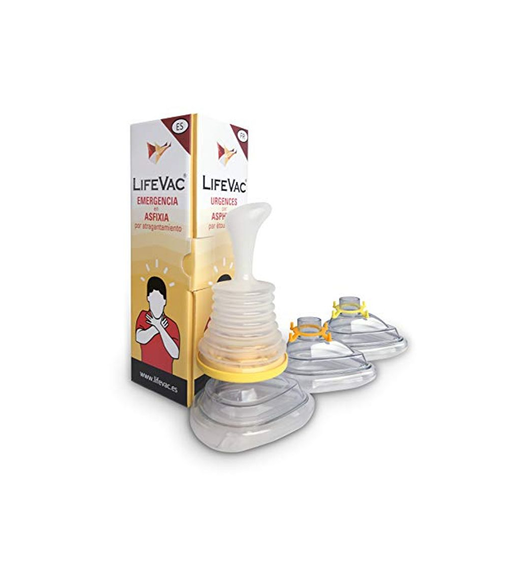 Productos LifeVac Emergencia en asfixia por atragantamiento.