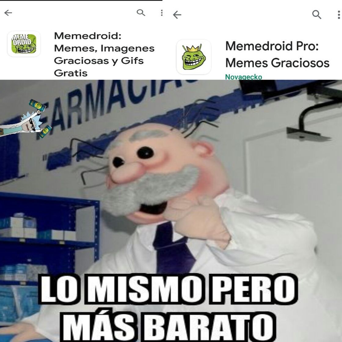 Aplicaciones Memedroid Pro: Memes & Gifs