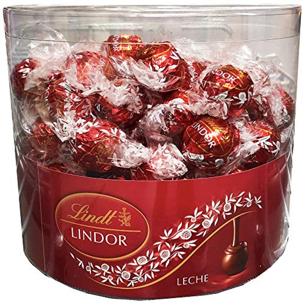 Product Caja con 96 Bombones Lindor Chocolate Leche