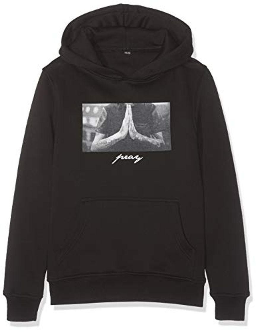 Producto Mister Tee Pray Hoody Sudadera con Capucha, Infantil, Negro, 158