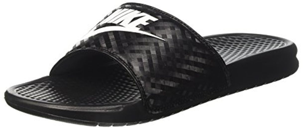 Moda Nike Wmns Benassi JDI, Chanclas para Mujer, Negro