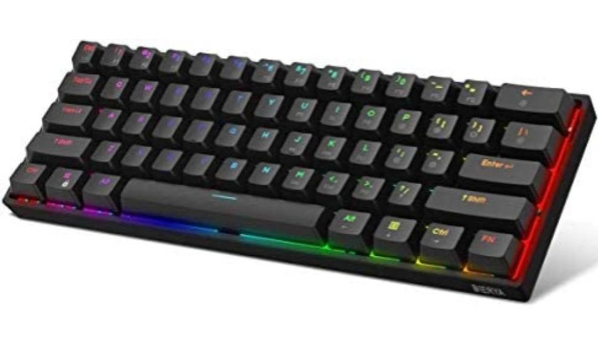 Fashion Teclado mecanigo dyeria dk61 60%