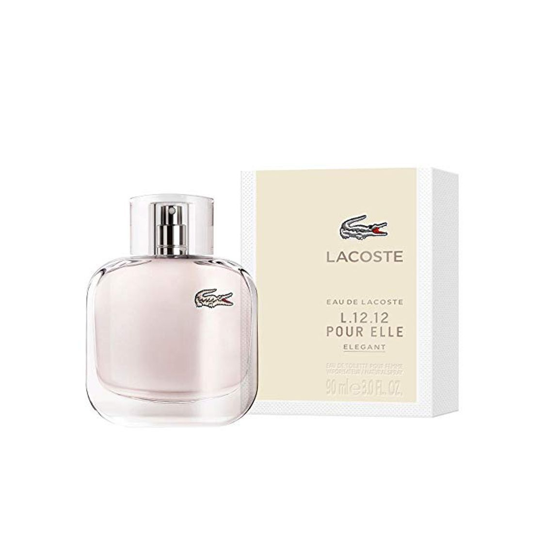 Social Lacoste Eau De Lacoste L.12.12 Pour Elle Elegant Edt Vapo 90 Ml