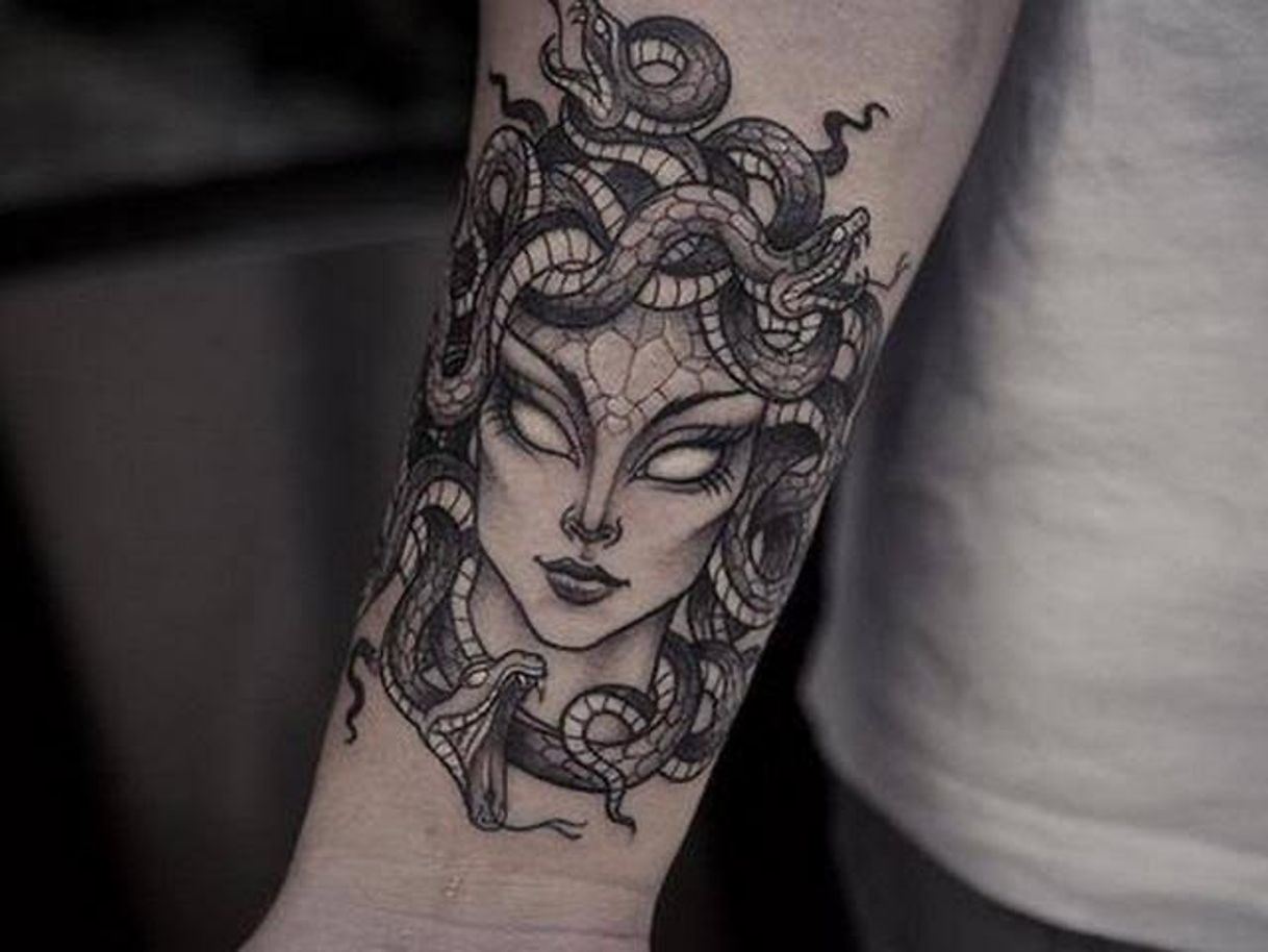 Fashion Medusa tattoo