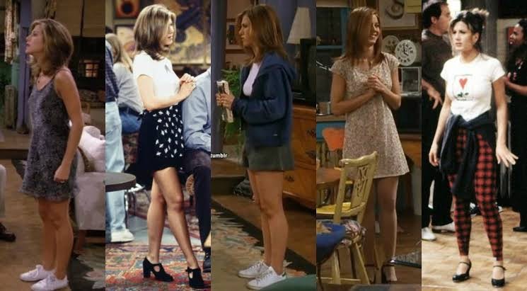 Fashion Rachel Green look 