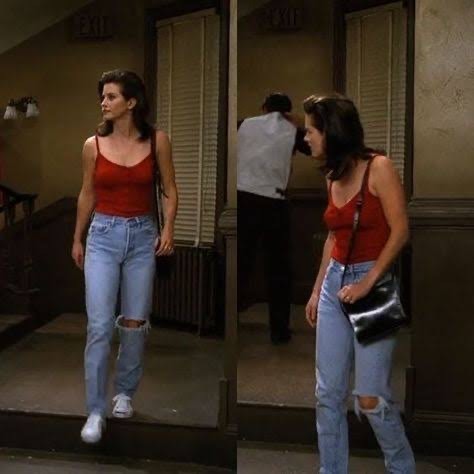 Moda Monica Geller look