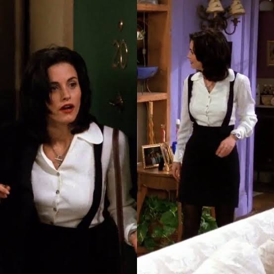 Moda Monica Geller look 