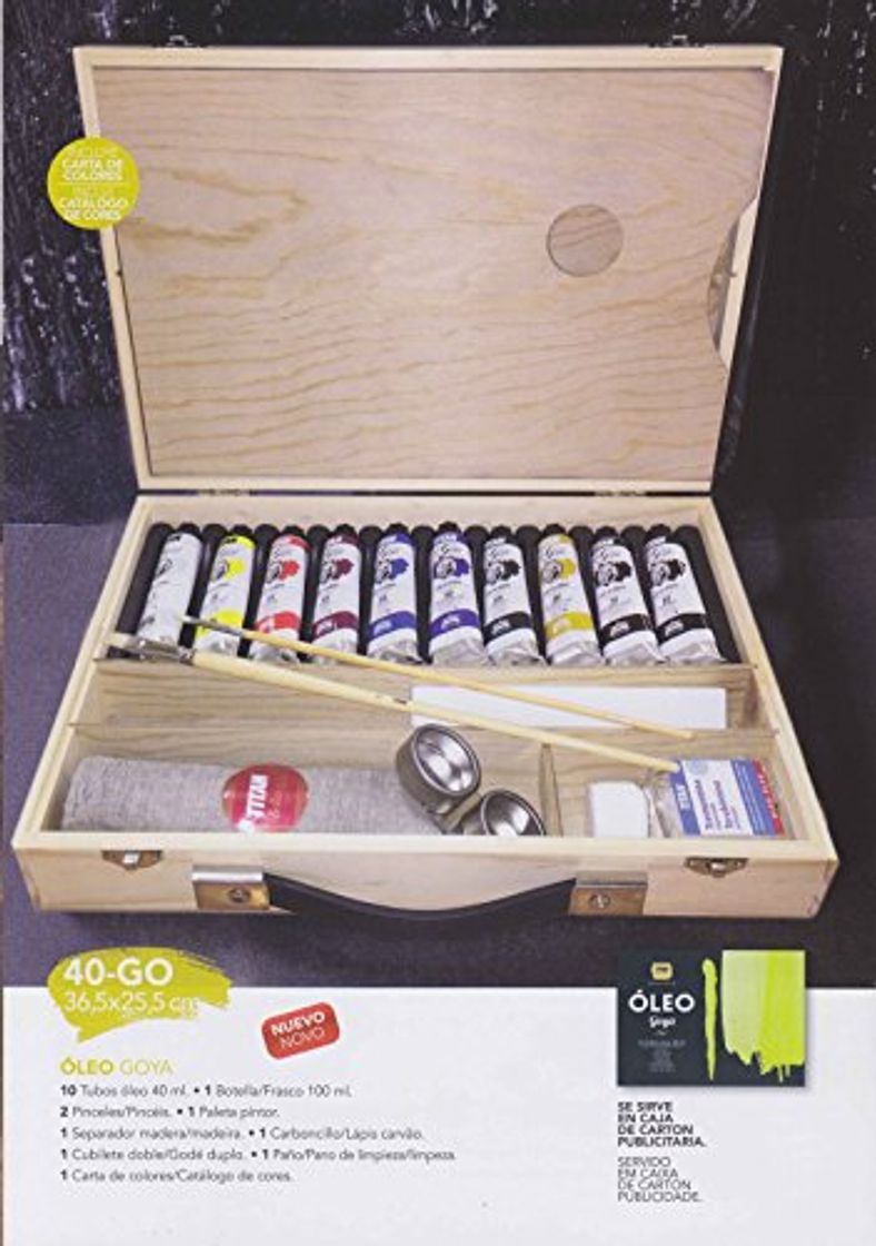 Home CAJA 10 OLEOS GOYA TITAN 40ML