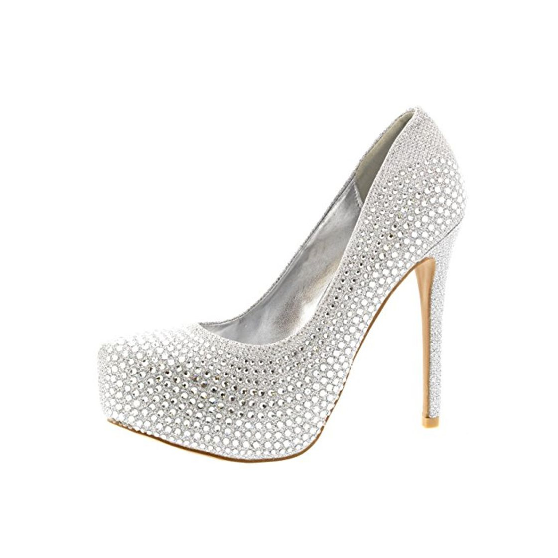 Social Mujer Stiletto Diamante Party Noche Alto Heel Plataformas Zapatos De La Cortes
