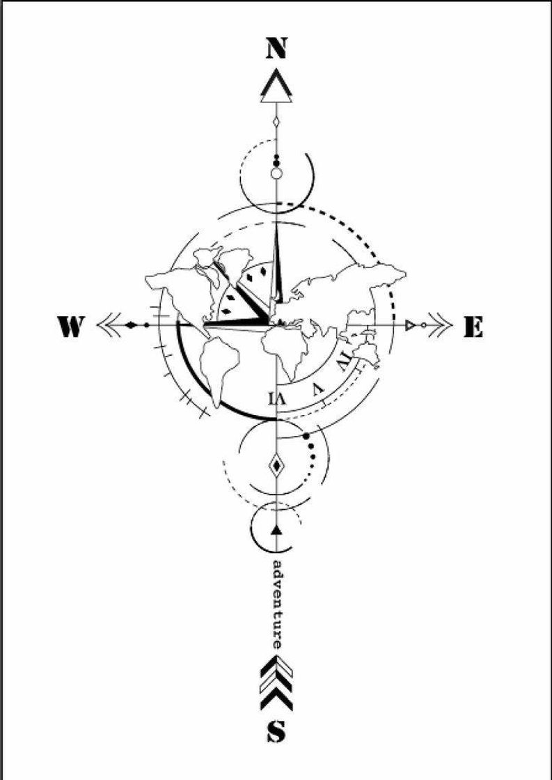 Fashion Tatuagem profissões Geografia