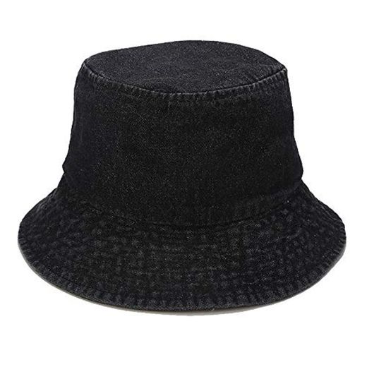 ZZTHJSM Mujer Bucket Gorro de Pescador Sombrero de Sol Vaquero Plegable Bucket