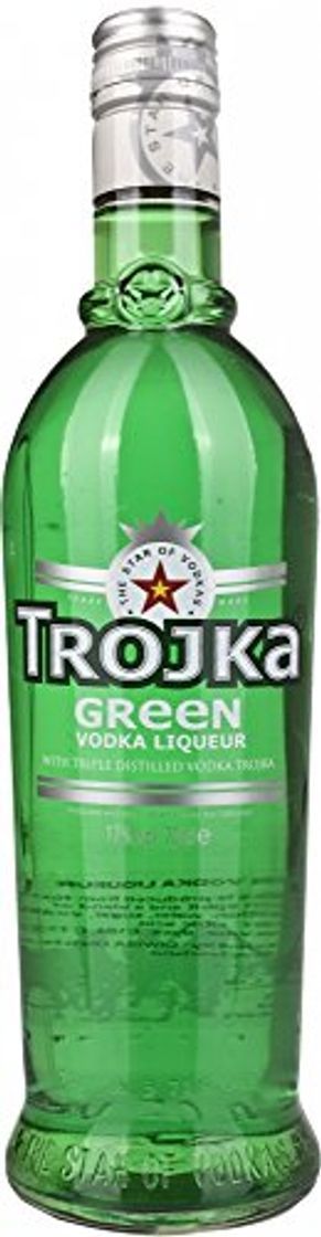 Producto Trojka verde Vodka Licor