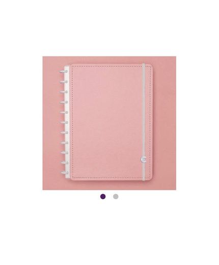 Caderno inteligente/ rosa pastel