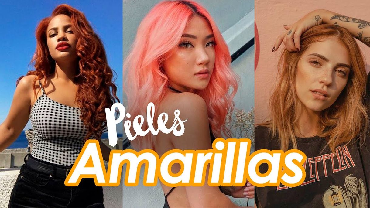 Fashion TONOS PARA PIEL AMARILLA ☀️ (CABELLO) - YouTube