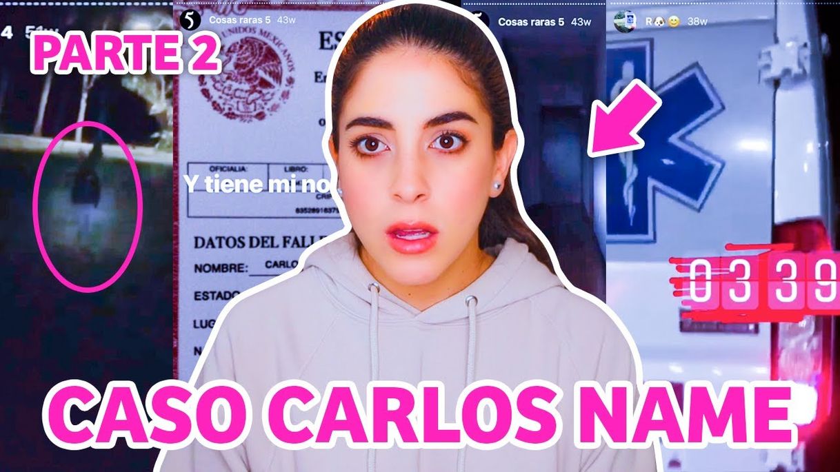 Fashion CASO PARANORMAL CARLOS NAME * PARTE 2 * - YouTube