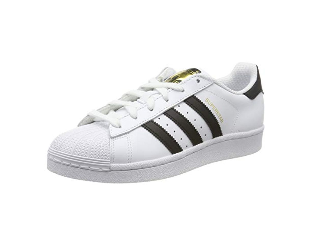 Fashion adidas Superstar J, Zapatillas de Gimnasia Baja, Unisex - Niños Blanco Size