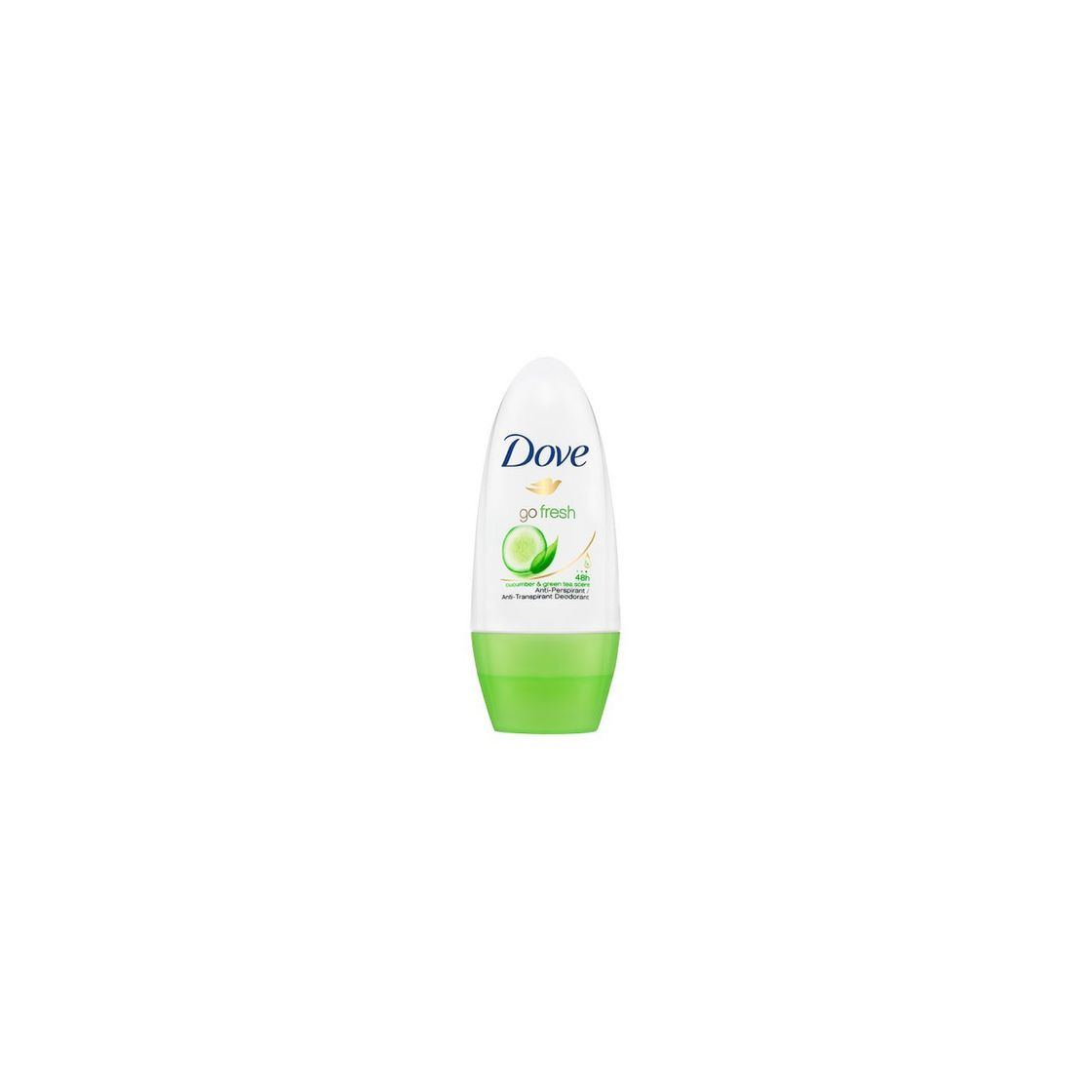 Beauty Dove Go Fresh Desodorante Antitranspirante Roll On para Piel Sensible Té Verde