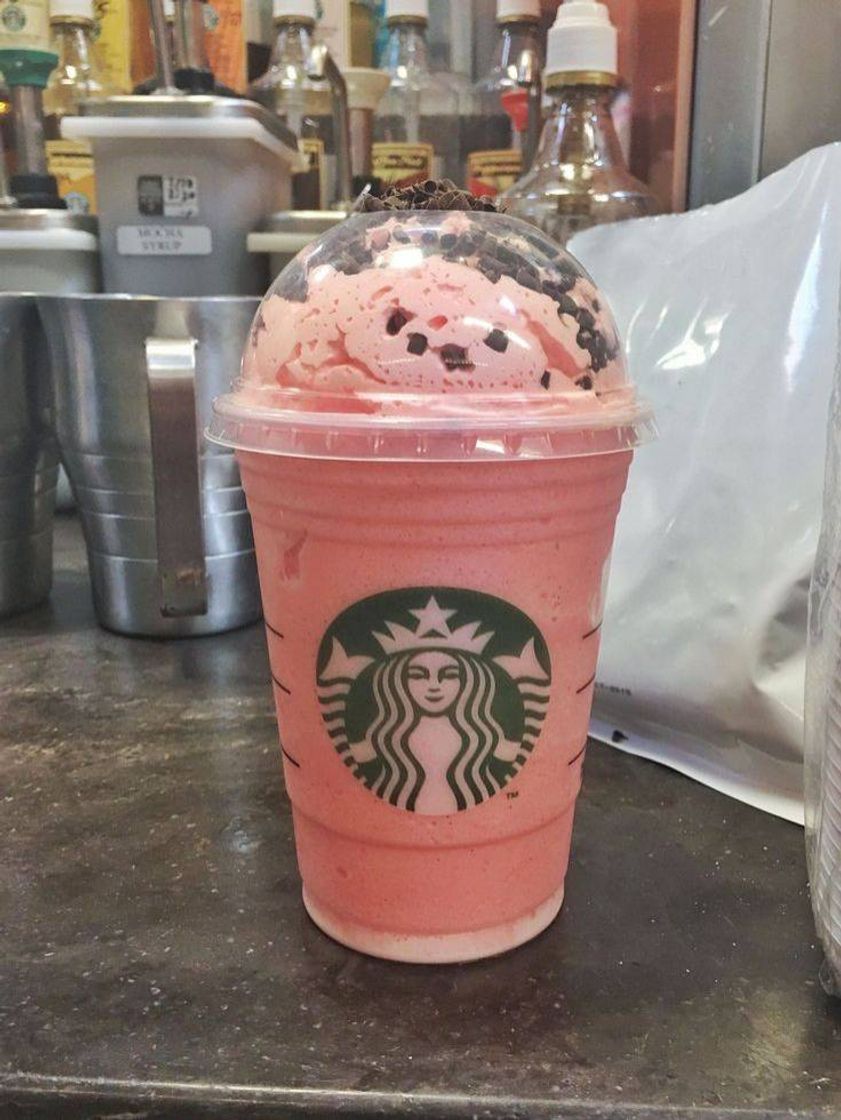 Moda Valentine's day frappuccino ❤️