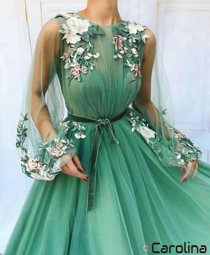 Vestido verde 