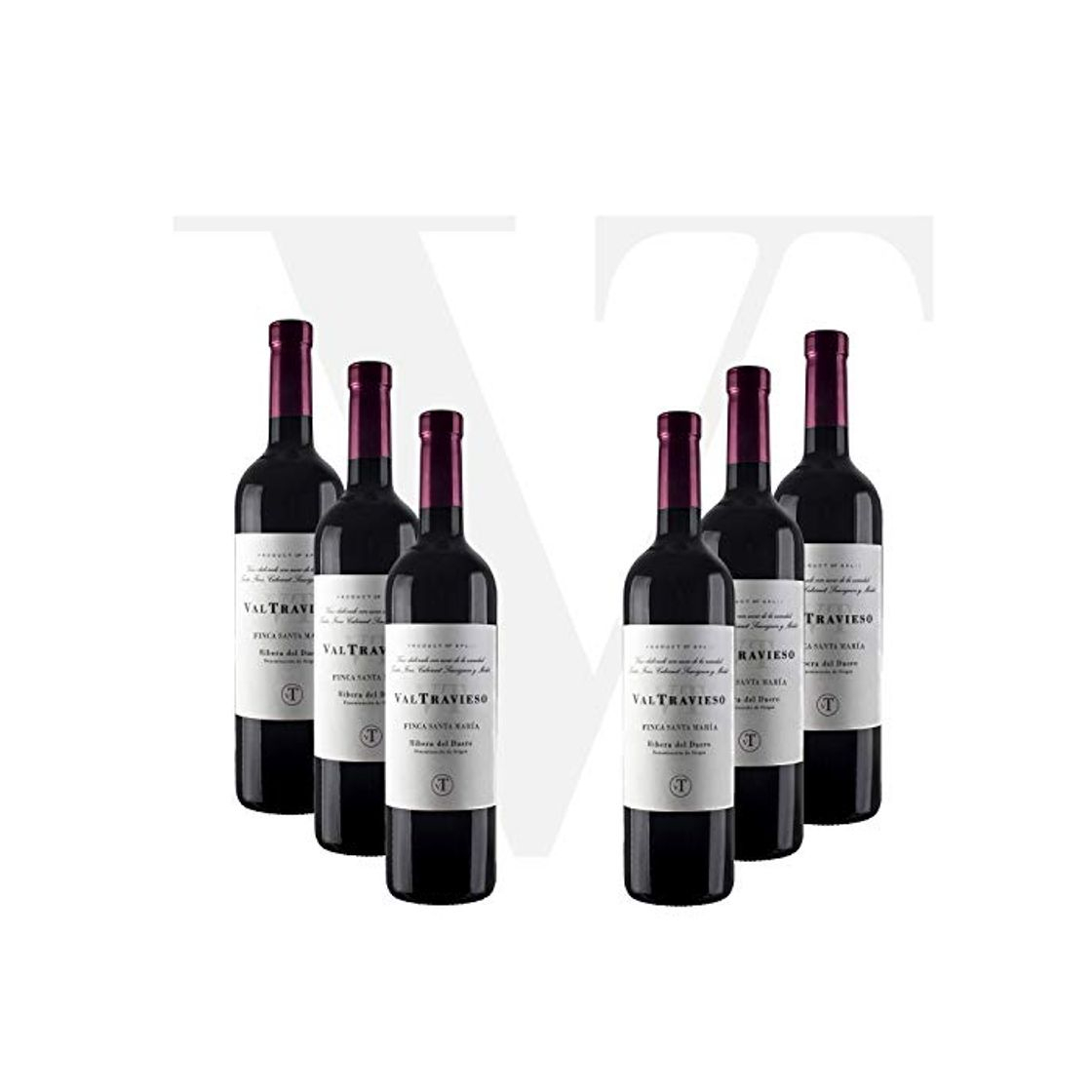 Producto Caja Vino Tinto Valtravieso Ribera del Duero - Finca Santa Maria Roble