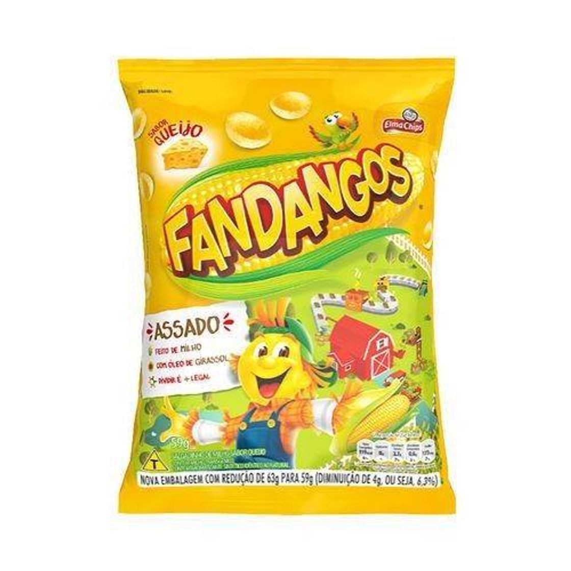 Moda Fandangos sabor queijo