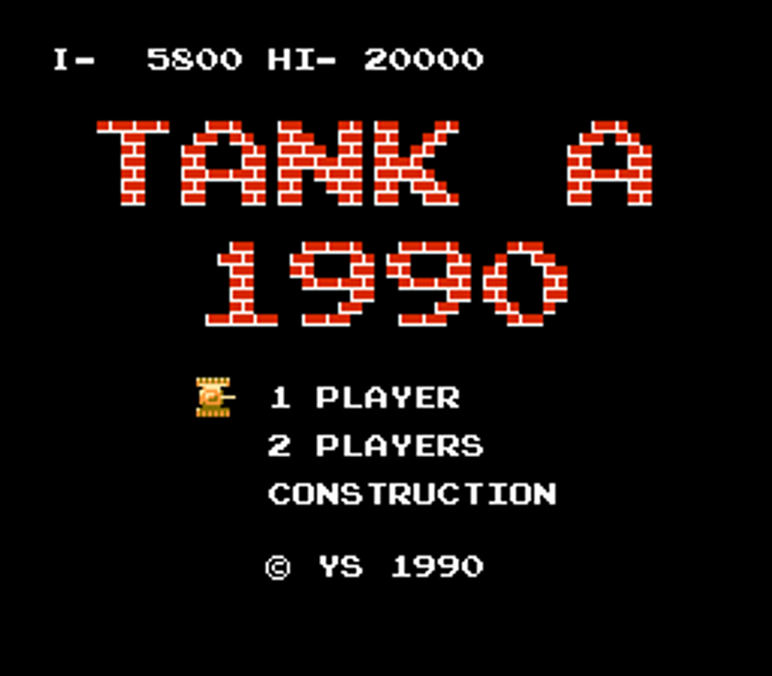 Videogames Tank a 1990