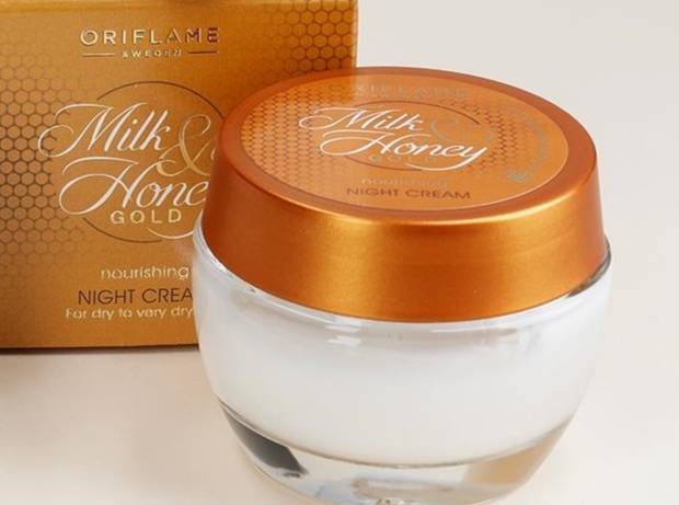 Moda Crema de Noche Milk & Honey

