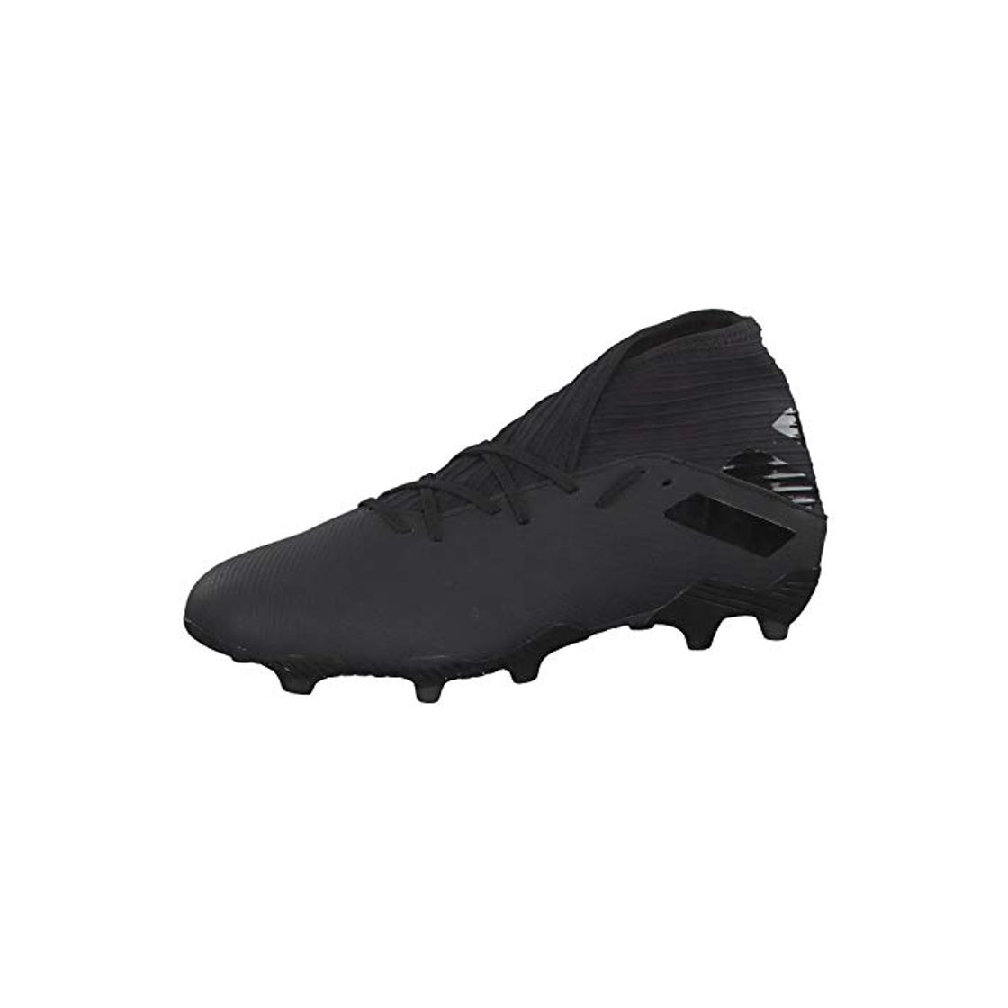 Social adidas Nemeziz 19.3 FG, Bota de fútbol, Core Black-Utility Black, Talla 8.5