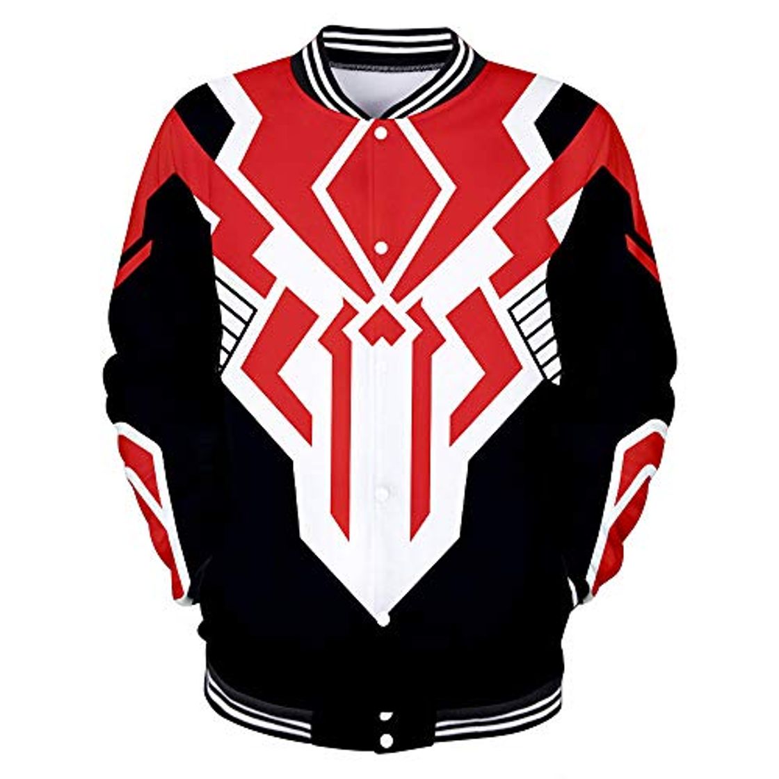 Fashion Power Ranger Pullover Escudo de tendencia clásica primavera y el otoño de la manera salvaje chaqueta con capucha Estudiante suelta la camiseta de la personalidad Escudo Delgado viento Colegio de vesti