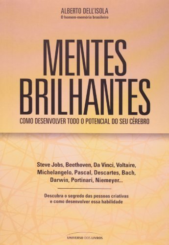 Book Mentes Brilhantes. Como Desenvolver Todo o Potencial do Seu Cérebro