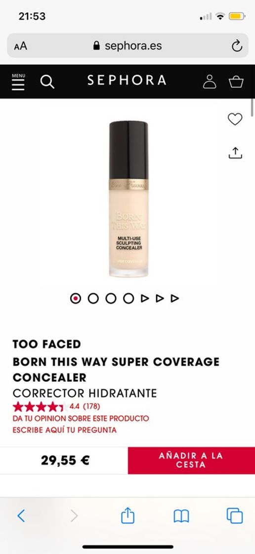 Products Born This Way Super Coverage Concealer - Corretor Anti