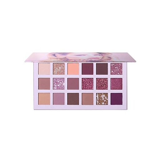 Ucanbe Nuevo 18 Colores Maquillaje Paleta de Sombra de Ojos Brillo Mate