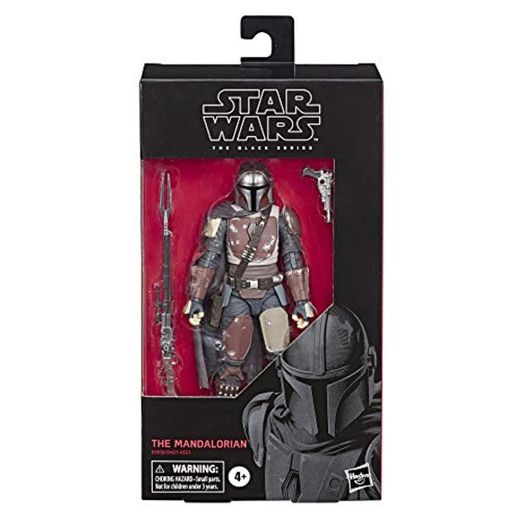 Star Wars - Figura de acción coleccionable de The Mandalorian de Black