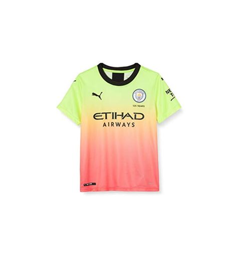 PUMA Manchester City FC Kids Replica Dodge Jersey, Unisex niños, Amarillo