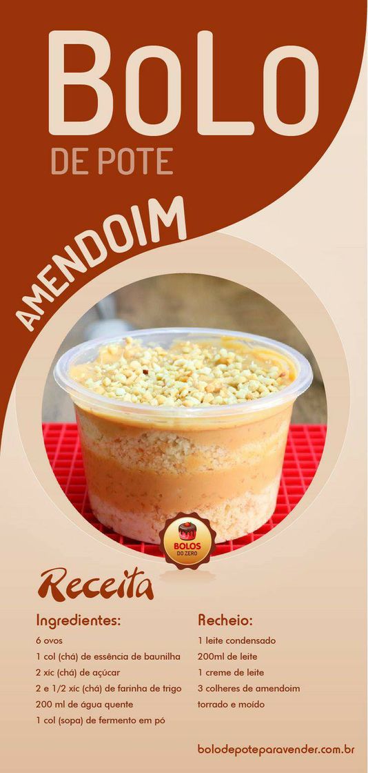 Restaurants Bolo de Pote de Amendoim